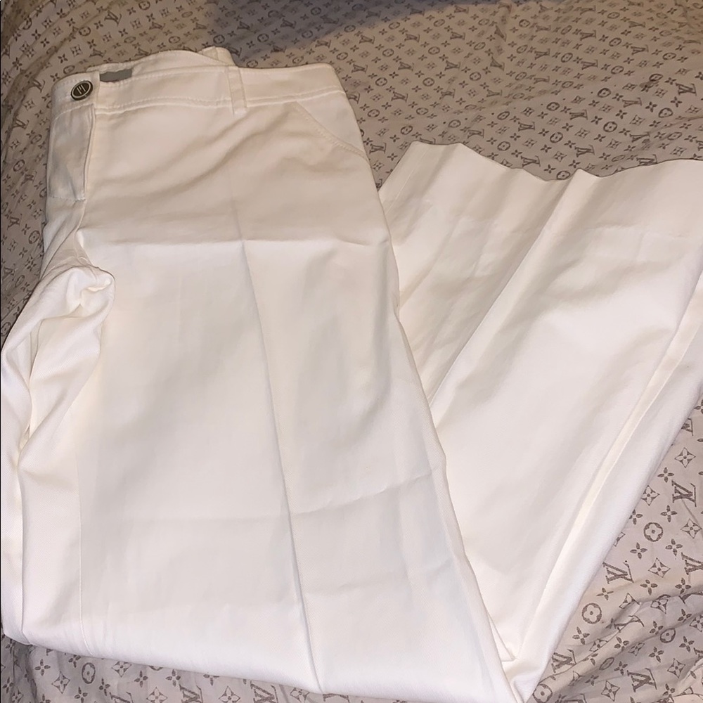 Vintage Missoni made in Italy white dress pants